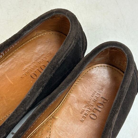 RESOLED Rancourt & Co. x Polo Ralph Lauren Brown Suede  display picture 2